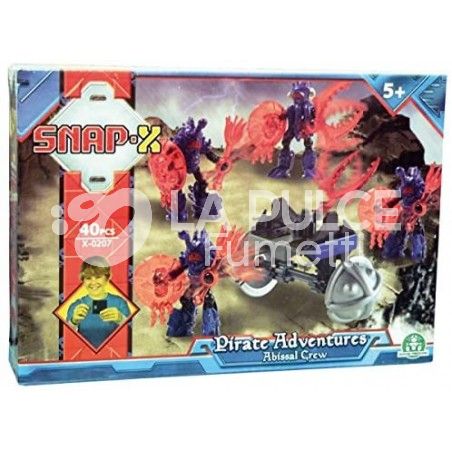 SNAP-X: X-0106 CASTLE ADVENTURES - TRIKORN CREW (40 PEZZI)