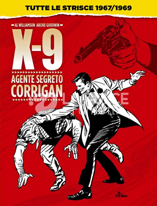 COSMO SERIE GIALLA # 159 - AGENTE SEGRETO X-9 - CORRIGAN 1967/1969
