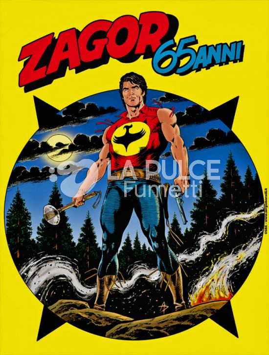 ZENITH # 782 - ZAGOR 731: IL PASSATO RITORNA - COPERTINA IN RILIEVO + ADESIVI