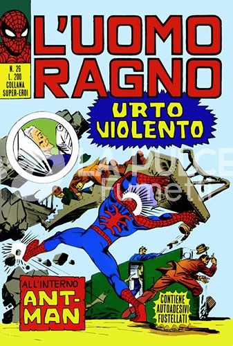 UOMO RAGNO #    26: URTO VIOLENTO + ADESIVI