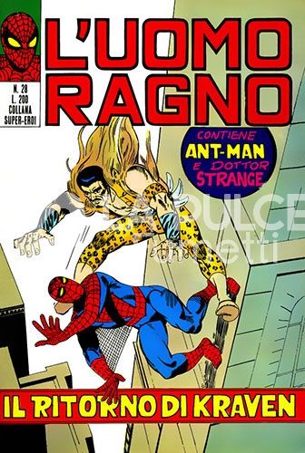 UOMO RAGNO #    28: IL RITORNO DI KRAVEN