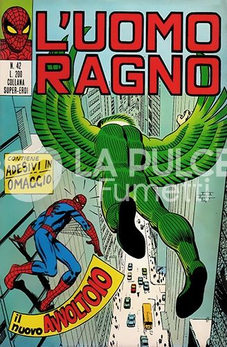 UOMO RAGNO #    42: IL NUOVO AVVOLTOIO - NO ADESIVI