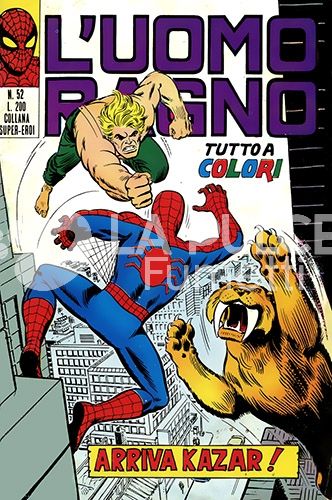 UOMO RAGNO #    52: ARRIVA KAZAR!