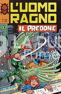 UOMO RAGNO #   224: IL PREDONE