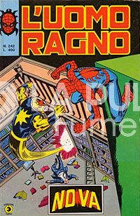 UOMO RAGNO #   244: UN RAGNO IN TRAPPOLA