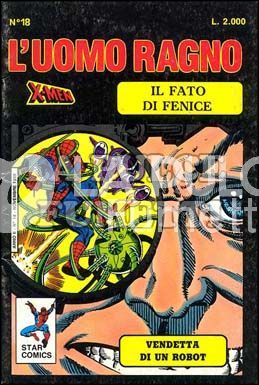 UOMO RAGNO #    18: VENDETTA DI UN ROBOT + ADESIVO
