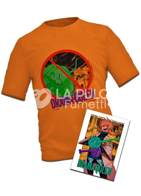 DRAMA QUEEN #     1 BUNDLE - DRAMA QUEEN VARIANT CON CARTOLINA + T-SHIRT S