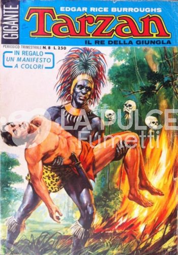 TARZAN GIGANTE PRIMA SERIE #     8