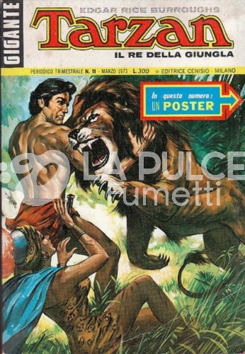 TARZAN GIGANTE PRIMA SERIE #    11
