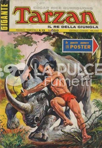 TARZAN GIGANTE PRIMA SERIE #    13 - NO POSTER