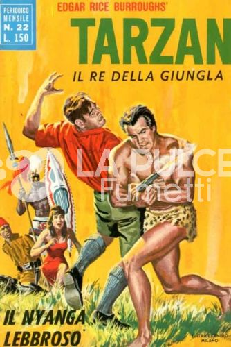 TARZAN 1A SERIE  #   22: IL NYANGA LEBBROSO