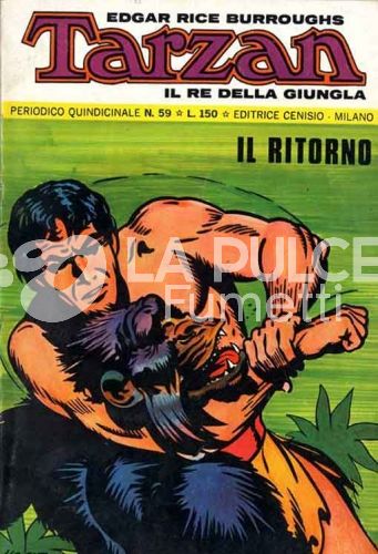 TARZAN 1A SERIE  #   59: IL RITORNO