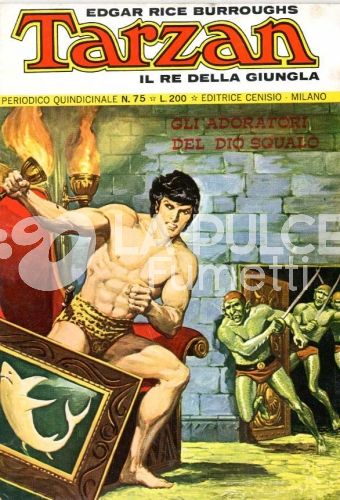 TARZAN 1A SERIE  #   75: GLI ADORATORI DEL DIO SQUALO