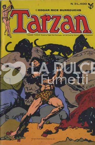 TARZAN 3A SERIE #     3
