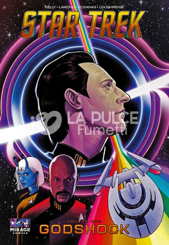 STAR TREK #     1: GODSHOCK - EDIZIONE LIMITED VARIANT - 400 COPIE