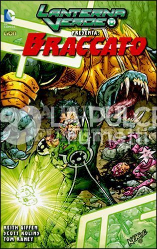 DC MINISERIE - LANTERNA VERDE PRESENTA: BRACCATO 1/2 MINISERIE COMPLETA NUOVI