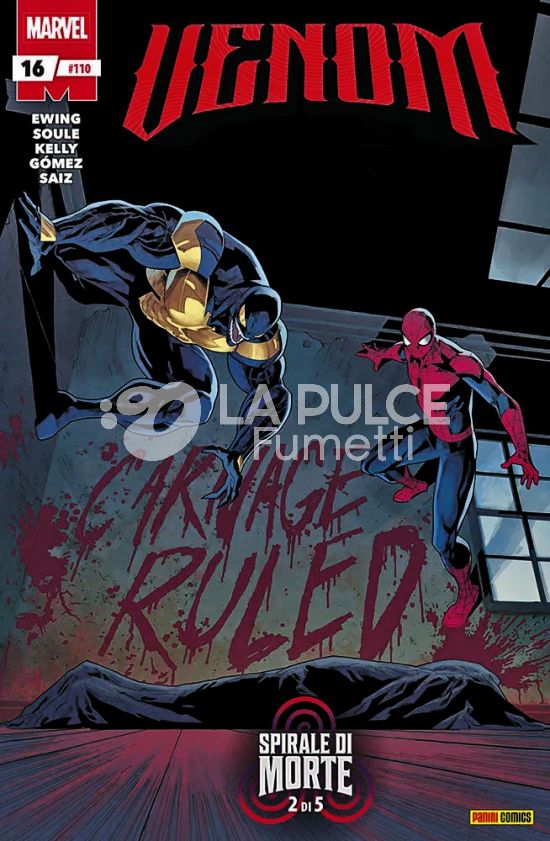 VENOM 2A SERIE #   110 - VENOM 16 - SPIRALE DI MORTE 2 (DI 5)