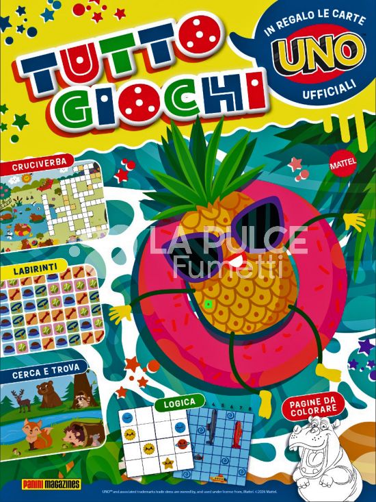 SUPER PANINI #    43 - TUTTO GIOCHI + LE CARTE UFFICIALI DI UNO