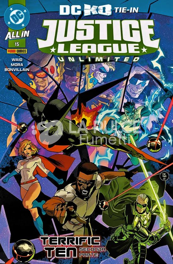JUSTICE LEAGUE UNLIMITED #    15 - DC K.O. TIE-IN - ALL IN