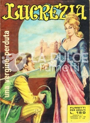 LUCREZIA #     4: UNA VERGINE PERDUTA