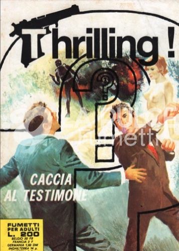 THRILLING! #   19: CACCIA AL TESTIMONE