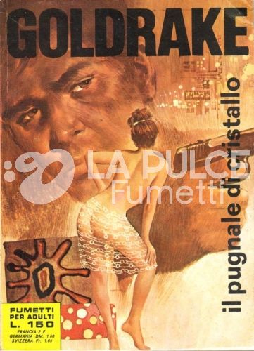 GOLDRAKE L'AGENTE PLAYBOY #    89: IL PUGNALE DI CRISTALLO