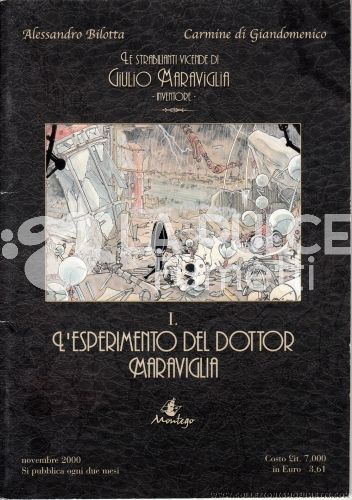 LE STRABILIANTI VICENDE DI GIULIO MARAVIGLIA - INVENTORE 1/3 COMPLETA