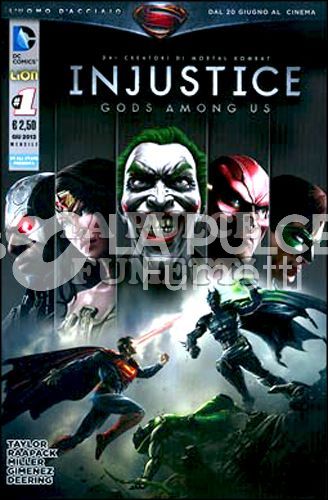 DC ALL STAR PRESENTA- INJUSTICE: GOD AMONG US 1/35 ( PRIME TRE ANNATE COMPLETE ) NUOVI
