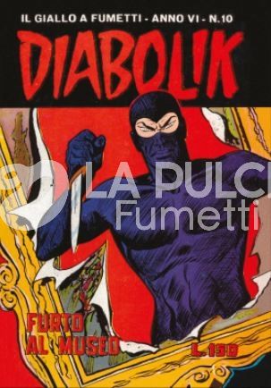 DIABOLIK ANASTATIKA ANNO VI #    10. FURTO AL MUSEO