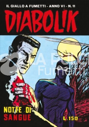 DIABOLIK ANASTATIKA ANNO VI #    11: NOTTE DI SANGUE