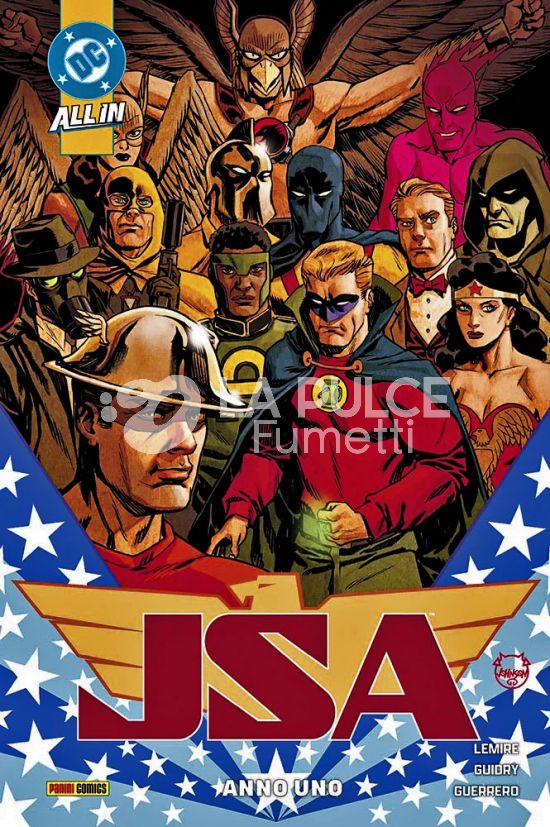 DC COLLECTION INEDITO - JSA #     3: ANNO UNO - ALL IN