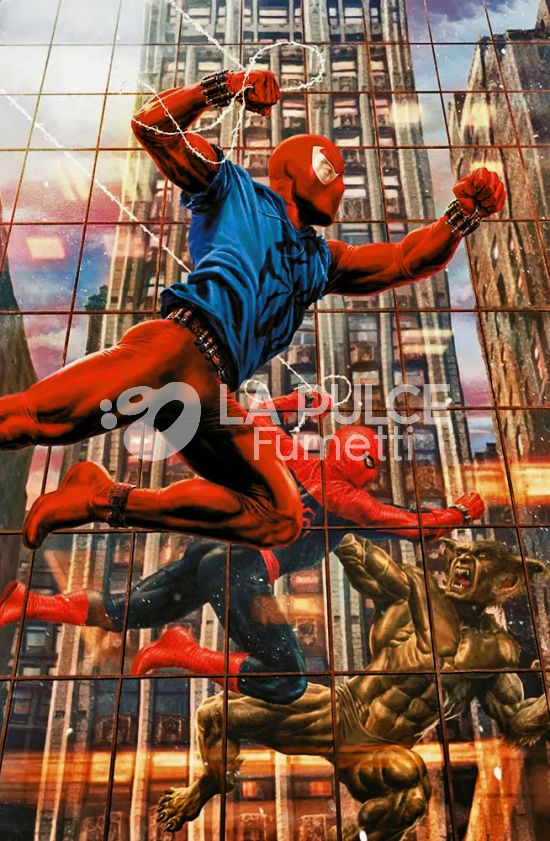 UOMO RAGNO # 896 - AMAZING SPIDER-MAN 18 - SPIRALE DI MORTE 3 (DI 5) - VARIANT AMAZING VISIONS DI LEE BERMEJO 15 (DI 25)
