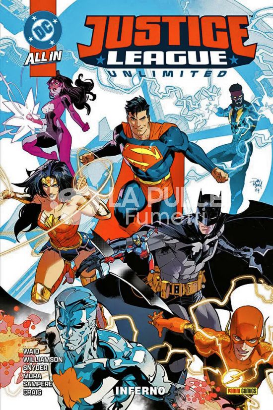 DC REBIRTH COLLECTION - JUSTICE LEAGUE UNLIMITED #     1: INFERNO