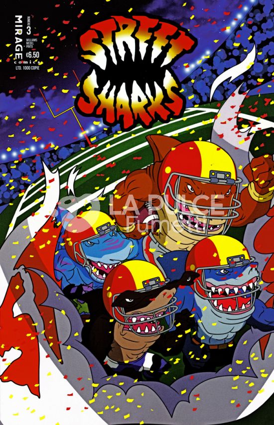 STREET SHARKS #     3 - LTD 1000 COPIE