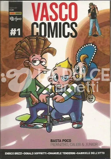 PANINI COMICS PRESENTA #     1 - VASCO COMICS  1: BASTA POCO
