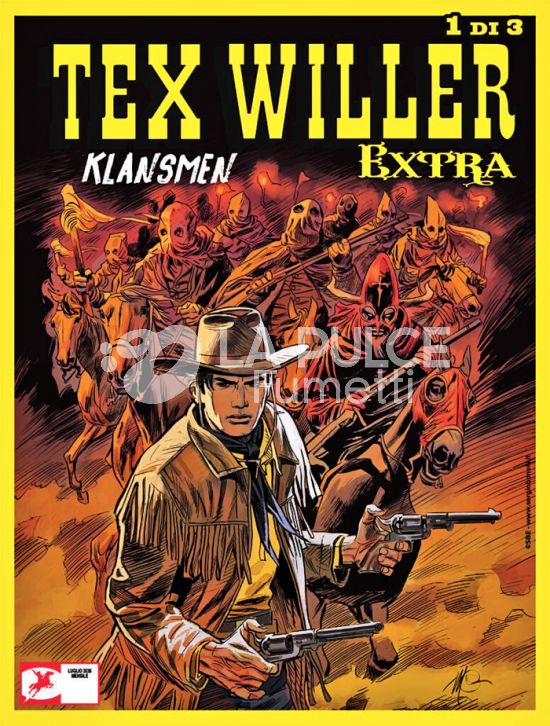 COLLANA ORIENT EXPRESS # 34 - TEX WILLER EXTRA 19: KLANSMEN - 1 DI 3