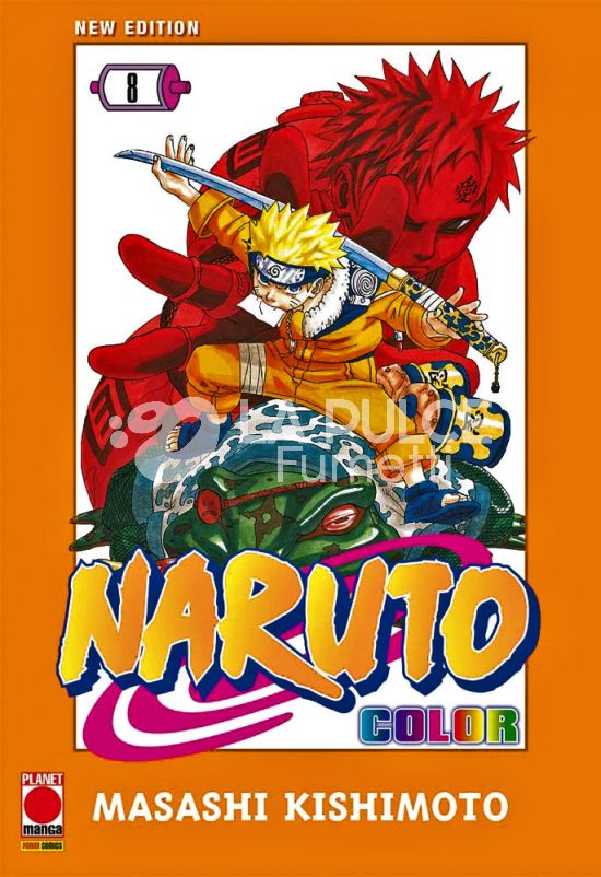 PLANET ACTION # 103 - NARUTO COLOR NEW EDITION 8
