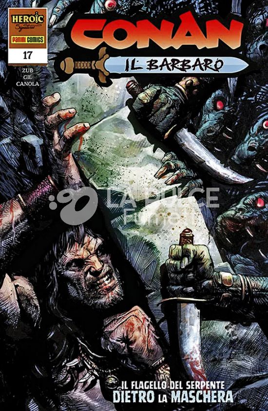 CONAN IL BARBARO # 35 - CONAN IL BARBARO 17