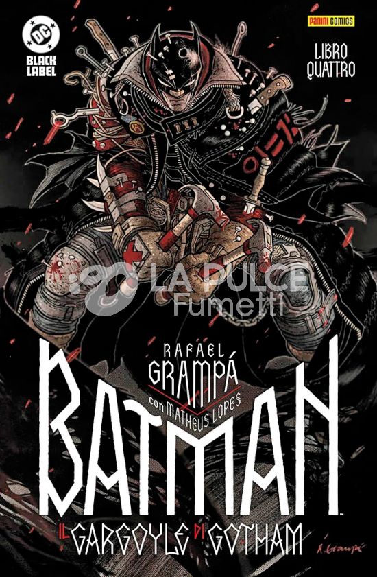 BATMAN: IL GARGOYLE DI GOTHAM # 4 - DC BLACK LABEL