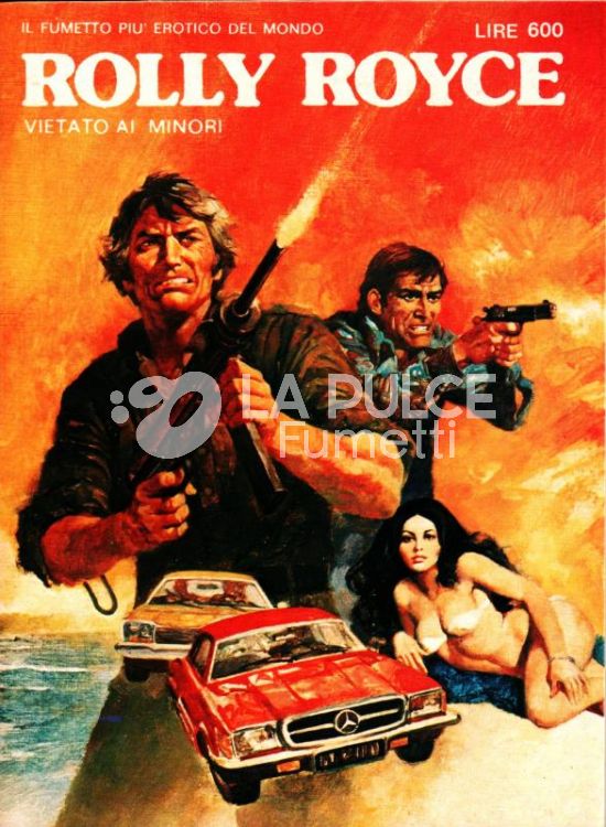 ROLLS ROYCE SERIE 5 #     6 - ROLLY ROYCE 6: NUDA NEL DESERTO