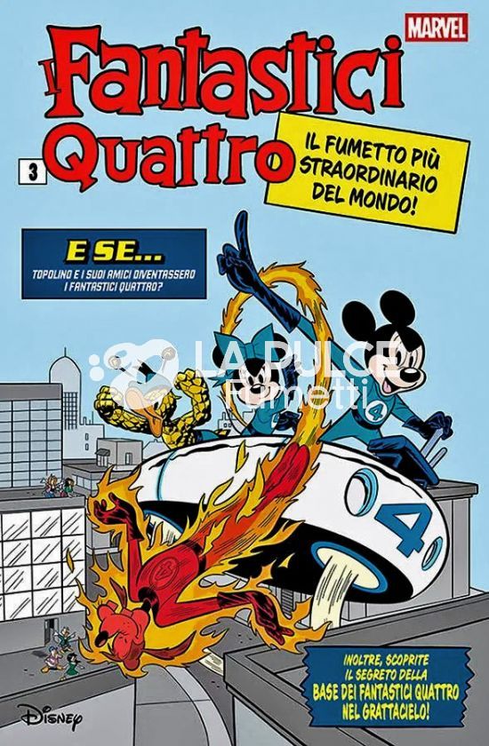 FANTASTICI QUATTRO 470/473 - FANTASTICI QUATTRO 1/4 - TUTTE VARIANT DISNEY WHAT IF? - UN MONDO SOTTO DESTINO