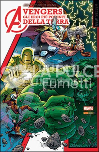 MARVEL BEST SELLER 20+24 - AVENGERS: GLI EROI PIÙ POTENTI DELLA TERRA 1/2 COMPLETA NUOVI