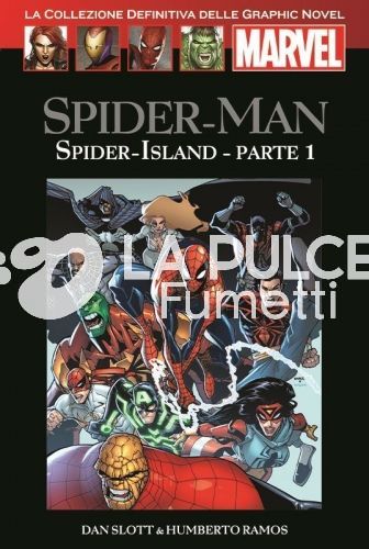 LA COLLEZIONE DEFINITIVA DELLE GRAPHIC NOVEL MARVEL 23+28 - SPIDER-MAN - SPIDERISLAND PARTE 1/2 COMPLETA