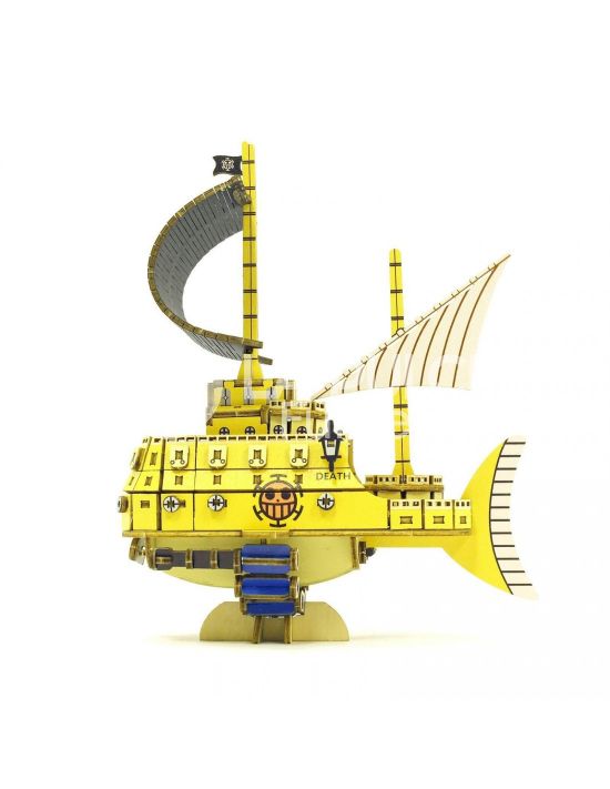 ONE PIECE WA-GU-MI WOODEN ART - POLAR TANG ( TRAFALGAR'S LAW SHIP )