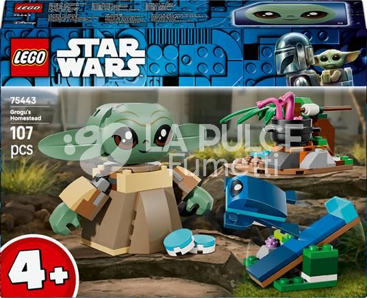LEGO STAR WARS 75443 - la casa di GROGU -  GROGU'S HOMESTEAD ( 4+ ANNI )