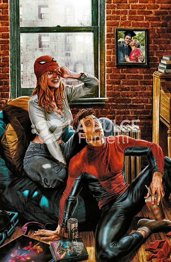 UOMO RAGNO #   898 - AMAZING SPIDER-MAN 19 - SPIRALE DI MORTE 5 (DI 5) - VARIANT AMAZING VISIONS DI LEE BERMEJO 17 (DI 25)