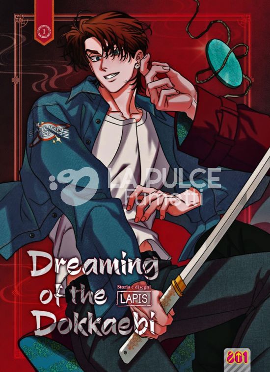DREAMING OF THE DOKKAEBI #     1 + TRE CARTE DEI TAROCCHI - SOLO 1A TIRATURA