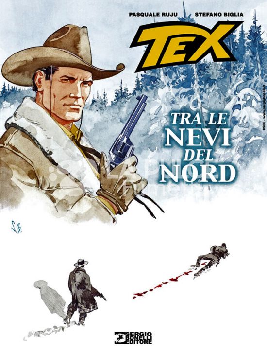 TEX STELLA D'ORO # 43 - TEX D'AUTORE ROMANZI A FUMETTI 23: TRA LE NEVI DEL NORD