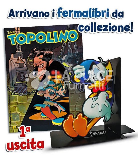 TOPOLINO LIBRETTO #  3695 + REGGILIBRO DI PAPERINO