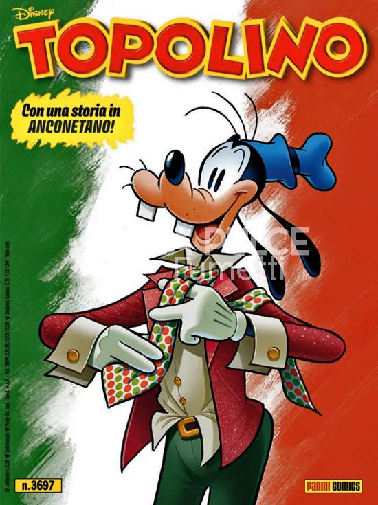 TOPOLINO LIBRETTO # 3697 - I DIALETTI - VERSIONE MARCHE (ANCONETANO)